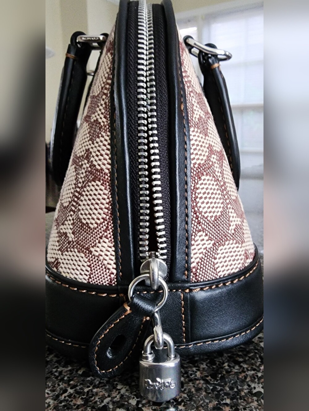 COACH 1941 Revel Bag 24 in Signature Jacquard and Glovetanned Leather - Picture 11 of 14
